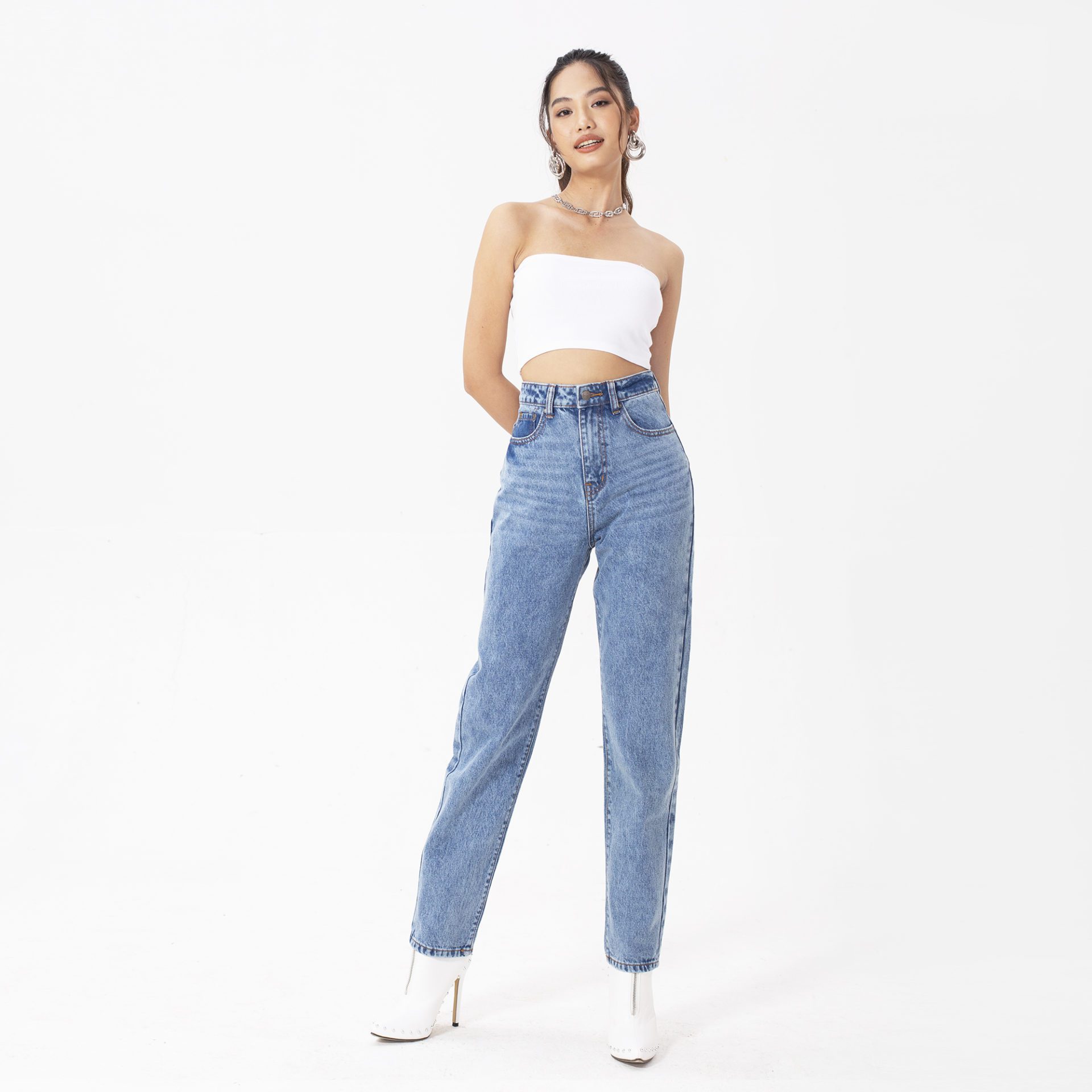 Sản Xuất Quần Jean Theo Mẫu Local Brand